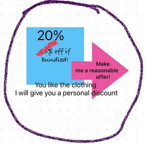 I am willing to negotiate with anything over $12! Make me an offer